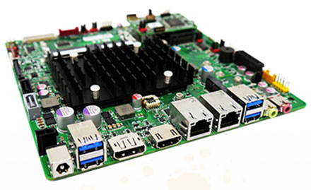 Mitac PD10AI-N4200-NA (Intel DN2800MT4) Half-Height (Intel Apollo Lake N3350 4x2.5Ghz CPU, 8-24VDC) [<b>Without Audio-Chip</b>]